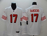 Nike 49ers 17 Emmanuel Sanders White Color Rush Vapor Untouchable Limited Jesey,baseball caps,new era cap wholesale,wholesale hats